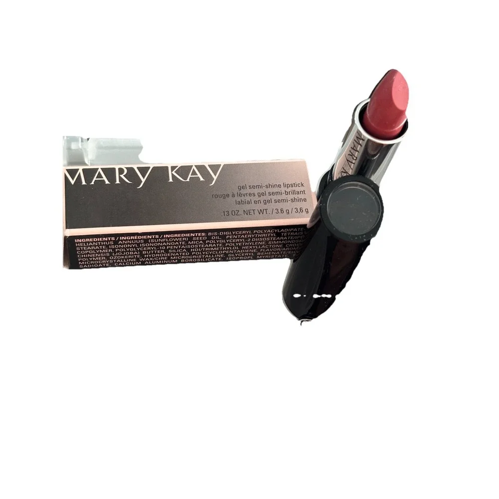 New Mary Kay Gel Semi-shine Lipstick Raspberry Ice 094615